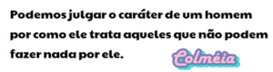 Da falta de caráter 5